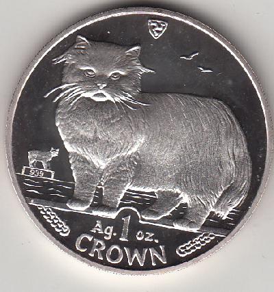 Beschrijving: 1 Crown  PERSIAN CAT